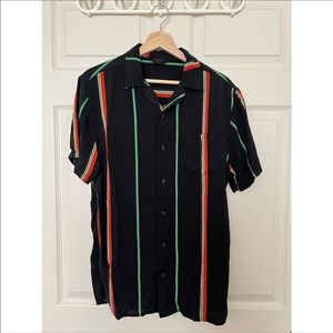 Stripped Summer Button Down Shirt from CottonOn